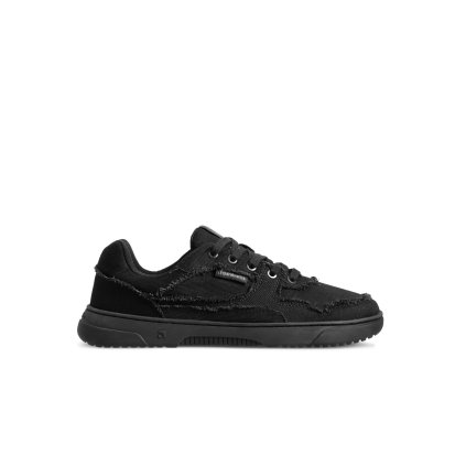 barefoot tenisky barebarics zing all black denim 118879