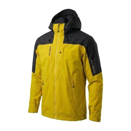 Pánská hardshellová bunda HUSKY Nickin M black/mustard (Velikost S)