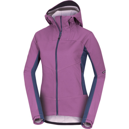damska outdoorova softshellova bunda s kapuci bu 6330or 3l chandra