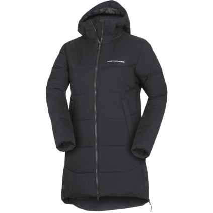 damska outdoorova zateplena dvouvrstva prodlouzena bunda bu 6334or rhiannon