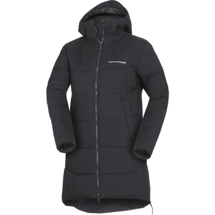 damska outdoorova zateplena dvouvrstva prodlouzena bunda bu 6334or rhiannon