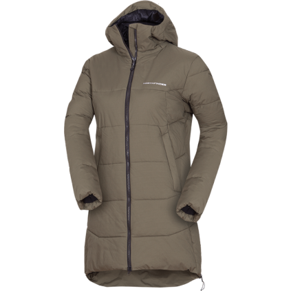 damska outdoorova zateplena dvouvrstva prodlouzena bunda bu 6334or rhiannon