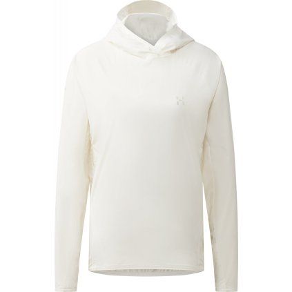 Dámská ultralehká bunda Haglöfs L.I.M Sunpack Hoodie - bílá (Velikost XS)