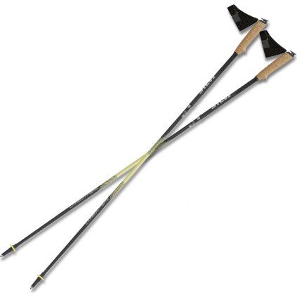Hole SILVA Running/Trekking carbon 125cm - černá (Velikost UNI)