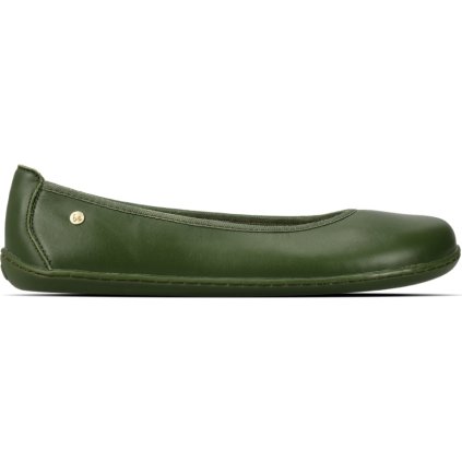 Barefoot baleríny BE LENKA Sophelia zelená (Velikost 36)