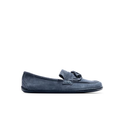 Barefoot mokasíny BE LENKA Fiorela modré (Velikost 36)