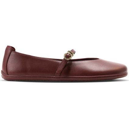 barefoot baleriny be lenka amalea burgundy 126207