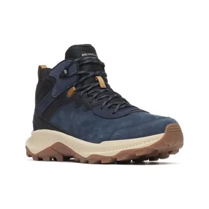Pánské kotníkové boty MERRELL J00005474 SPEED STRIKE 2 MID LTR WP M navy (Velikost 40)