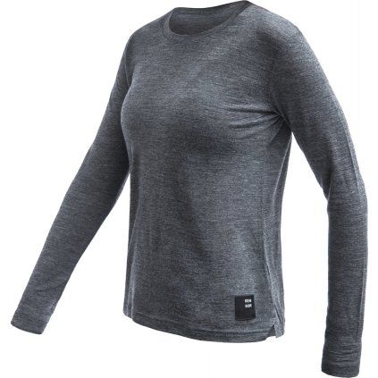 Dámské merino triko SENSOR Merino lite šedé (Velikost XL, Barva šedá)