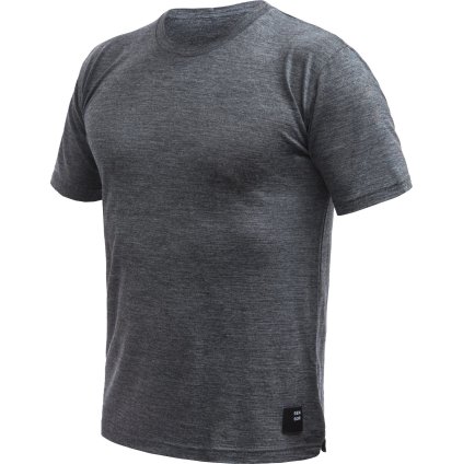Pánské merino triko SENSOR Merino lite šedé (Velikost S, Barva šedá)