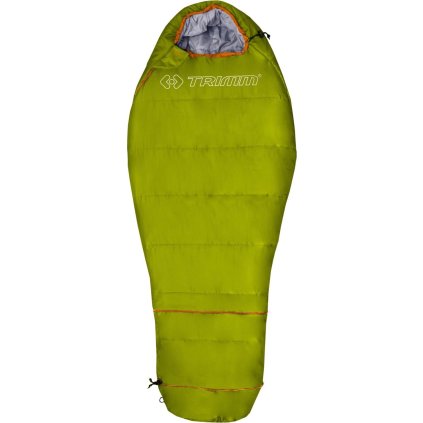 Spacák TRIMM Walker Flex zelený (Orientace zipu Pravý, Velikost 150 cm, Barva kiwi green/ orange)