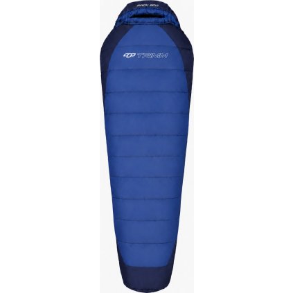 Celoroční spacák TRIMM Rack 800 blue/sea blue (Velikost 185 cm, Orientace zipu Pravý, Barva blue/sea blue)