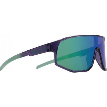 Sluneční brýle RED BULL SPECT DASH-011, dark purple, smoke with green-purple mirror, CAT 3 (Velikost 129-130)