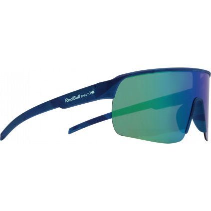 Sluneční brýle RED BULL SPECT DAKOTA-015, matt blue, smoke with green-purple mirror, CAT 3 (Velikost 137-130)