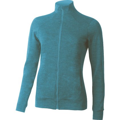 Dámská merino mikina LASTING Alma modrá (Velikost XS)