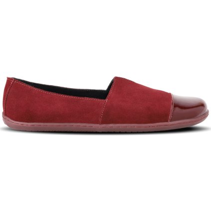 barefoot mokasiny be lenka rosaluna burgundy 125369