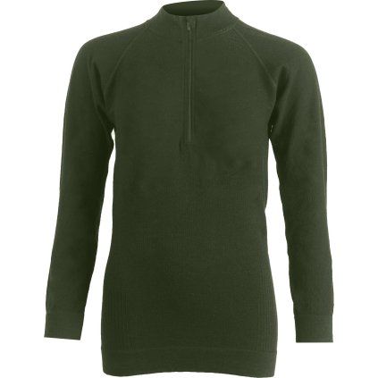 Dámské merino triko LASTING Mazala zelené (Velikost S/M)