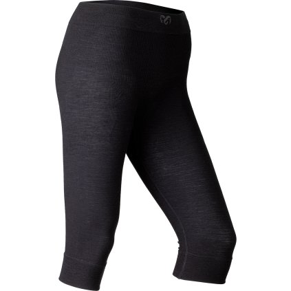 Dámské merino spodky LASTING Malka černé (Velikost L/XL)