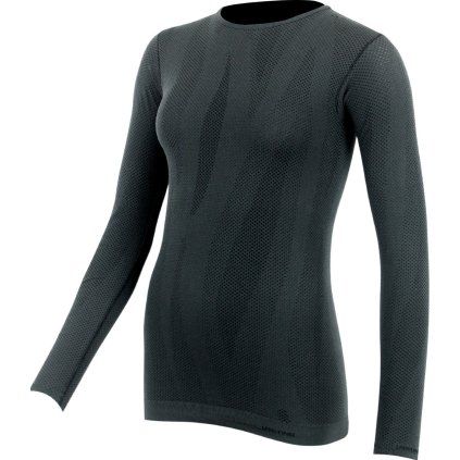 Dámské funkční triko LASTING Mily šedé (Velikost XS)