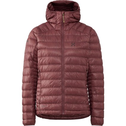 Dámská péřová bunda Haglöfs L.I.M Down Hood II - růžová (Velikost L)