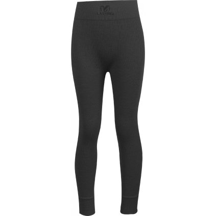 Dětské merino spodky LASTING Jonat černé (Velikost 122-134)