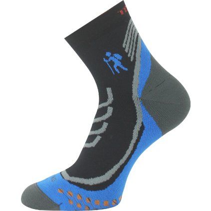 Sportovní funkční ponožky LASTING TCN černé (Velikost XL)