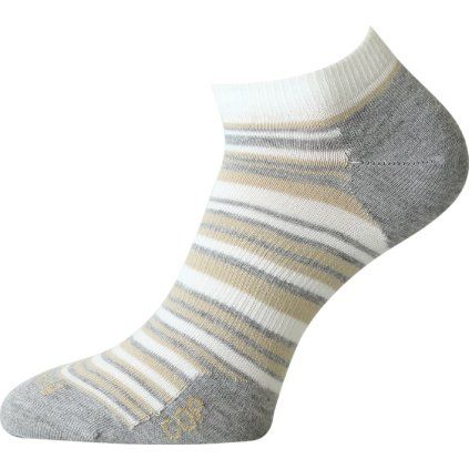 Unisex funkční ponožky LASTING Cop bílé (Velikost (34-37) S)