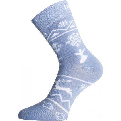 Unisex funkční ponožky LASTING VP9 modré (Velikost S)