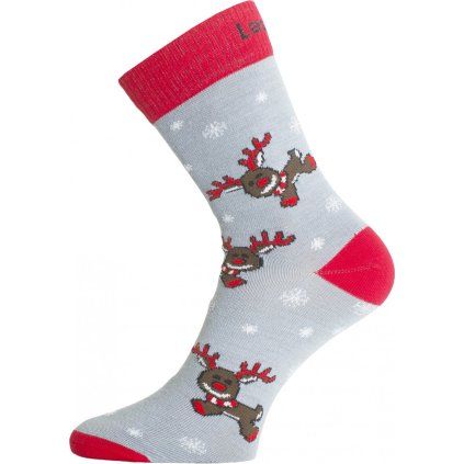Unisex funkční ponožky LASTING VP8 šedé (Velikost S)