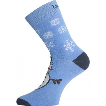 Unisex funkční ponožky LASTING VP3 modré (Velikost (34-37) S)