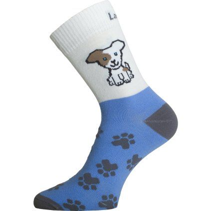 Unisex funkční ponožky LASTING VP2 modré (Velikost (29-33) XS)