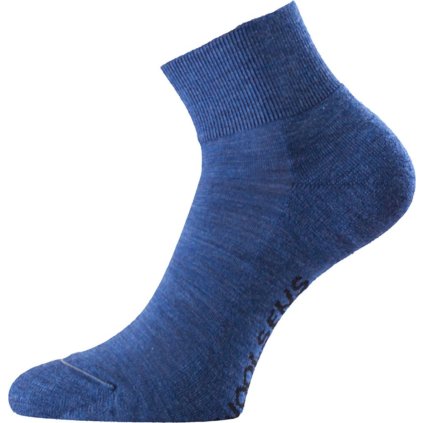 Unisex merino ponožky LASTING FWP modré (Velikost L)