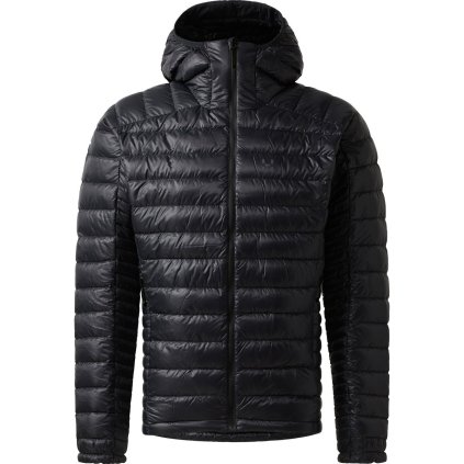 Pánská péřová bunda Haglöfs L.I.M Down Hood II - černá (Velikost S)