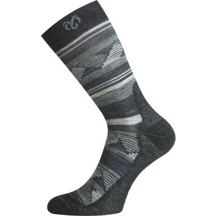 Unisex merino ponožky LASTING WLI modré (Velikost L)