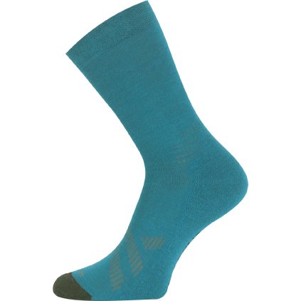 Unisex merino ponožky LASTING FWR modré (Velikost L)
