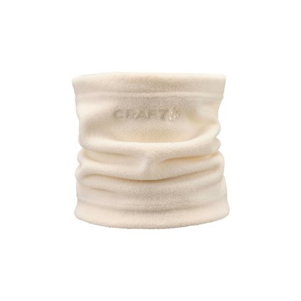 Nákrčník CRAFT CORE Essence Fleece - bílá (Velikost UNI)