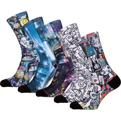 Ponožky ELEVEN Nina 5 pack 01 (Velikost L-XL (42 - 45))