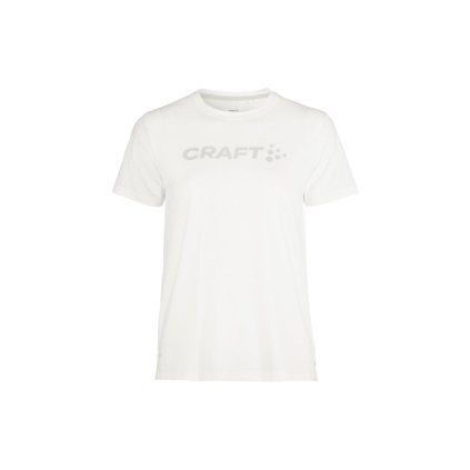 Dámské funkční triko CRAFT Essence Logo 2 - bílá (Velikost XS)