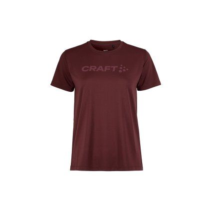 Dámské sportovní triko CRAFT Essence Logo 2 - červená (Velikost XS)
