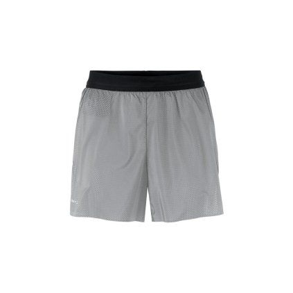 Pánské běžecké šortky CRAFT Lumen - šedá (Velikost S)