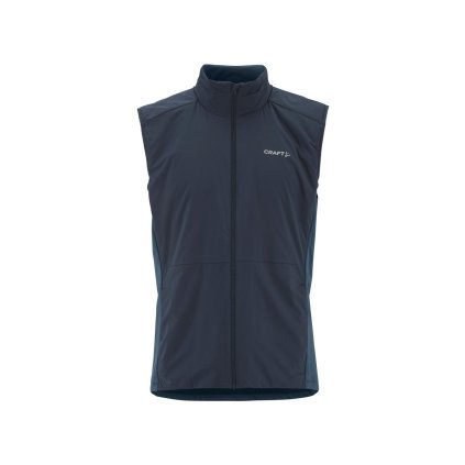 Pánská multisportovní vesta CRAFT ADV Essence Warm 2 - modrá (Velikost XS)