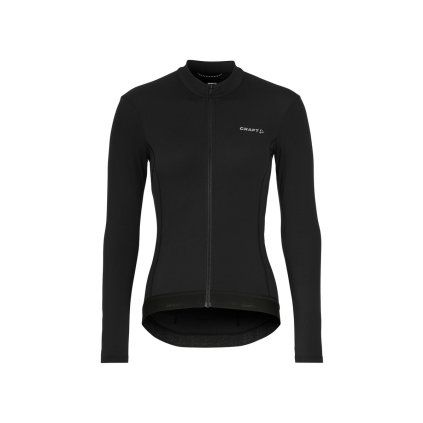 Dámský cyklodres CRAFT Endur Training LS - černá (Velikost XS)