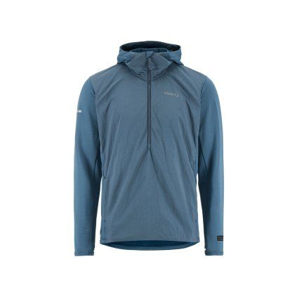 Pánská bunda CRAFT SubZ Light Hood Sweater pánská - modrá (Velikost S)