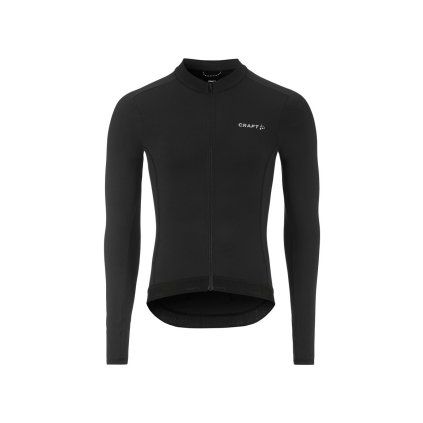 Pánský cyklodres CRAFT Endur Training LS - černá (Velikost S)