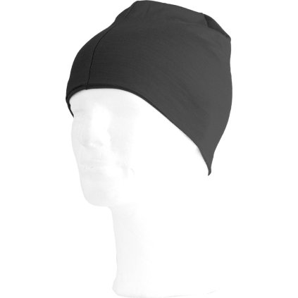 Unisex merino čepice LASTING Bony černá (Velikost S/M)