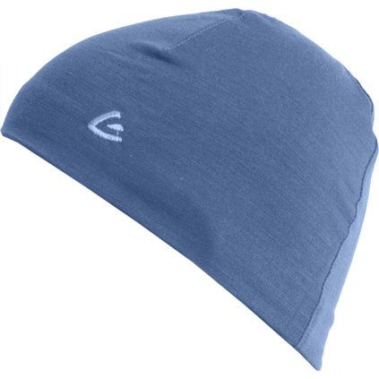 Unisex merino čepice LASTING Boly modrá (Velikost S/M)