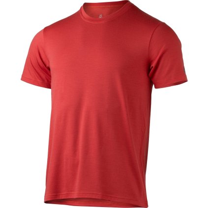Pánské merino triko LASTING Chuan červené (Velikost 3XL)