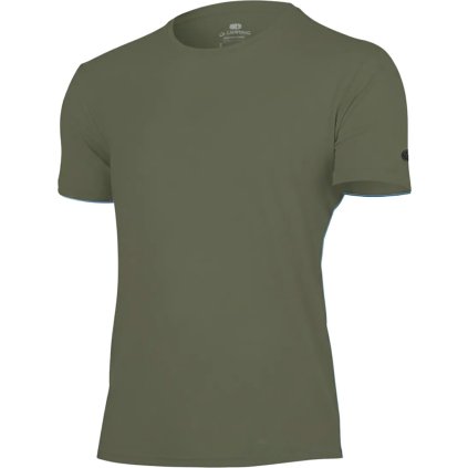 Pánské merino triko LASTING Chuan zelené (Velikost S)