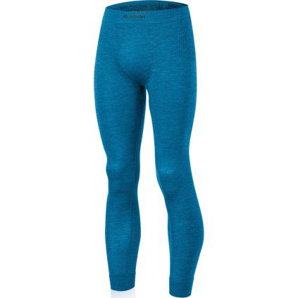 Pánské merino spodky LASTING Mateo modré (Velikost L/XL)
