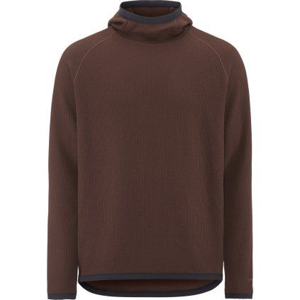 Pánská mikina CRAFT Grid Hood - hnědá (Velikost S)